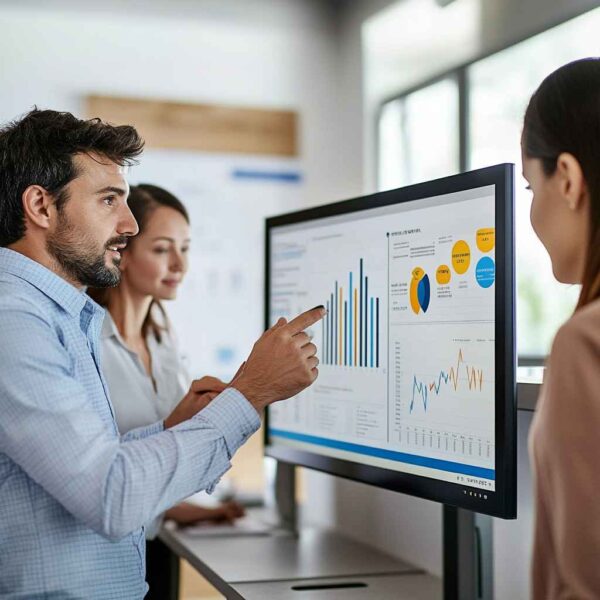 Small business using an ATS system to streamline recruitment.