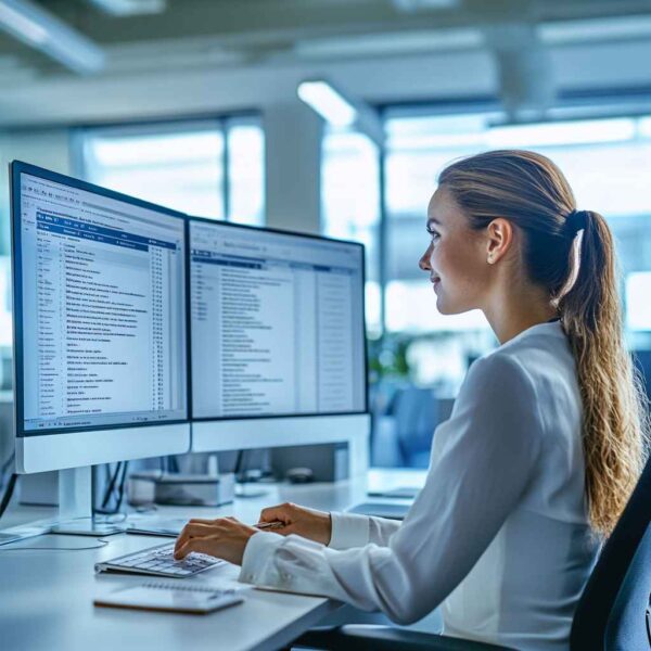 Recruiter using ATS for bulk candidate communication.