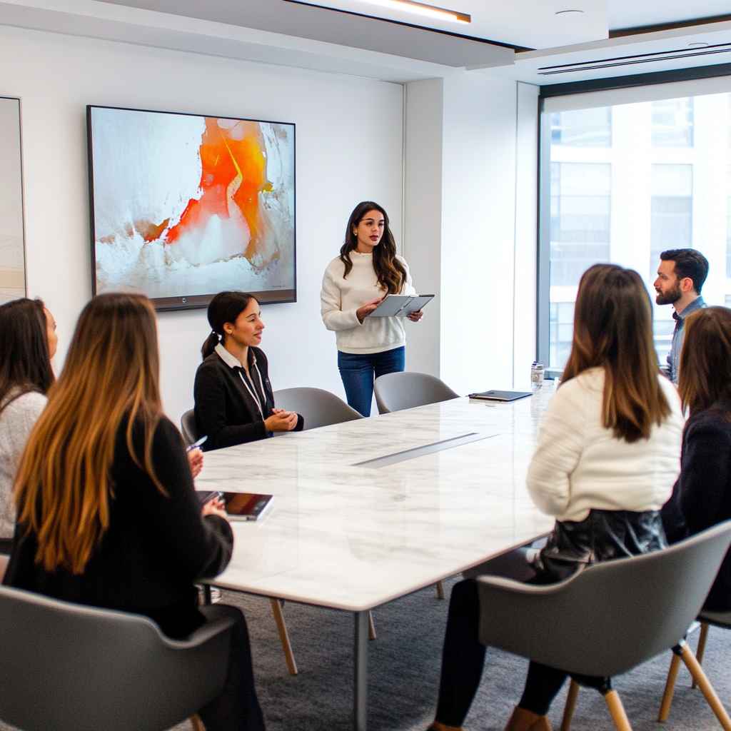 Team collaboration scene representing a real-life career page hero