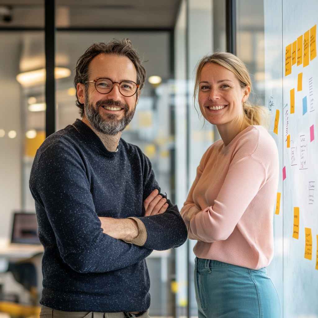 Employees defining employer value proposition together