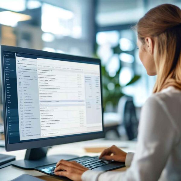 Secure ATS dashboard showing compliance checks in finance