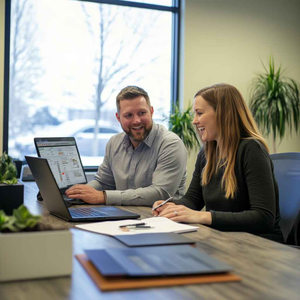 HR professionals reviewing legal hiring audit logs and compliance records.