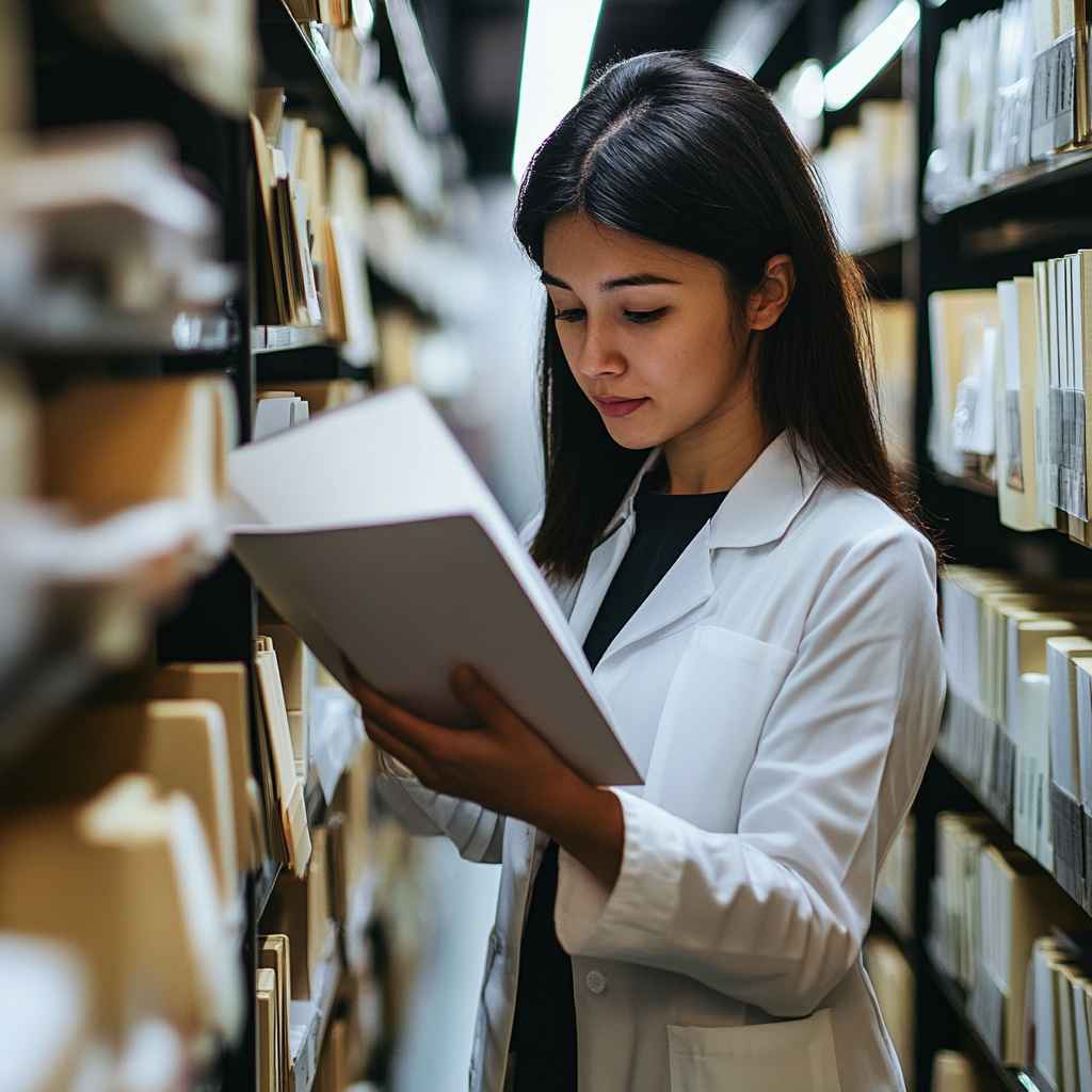 HR manager uploading academic compliance documents to hiring platform.