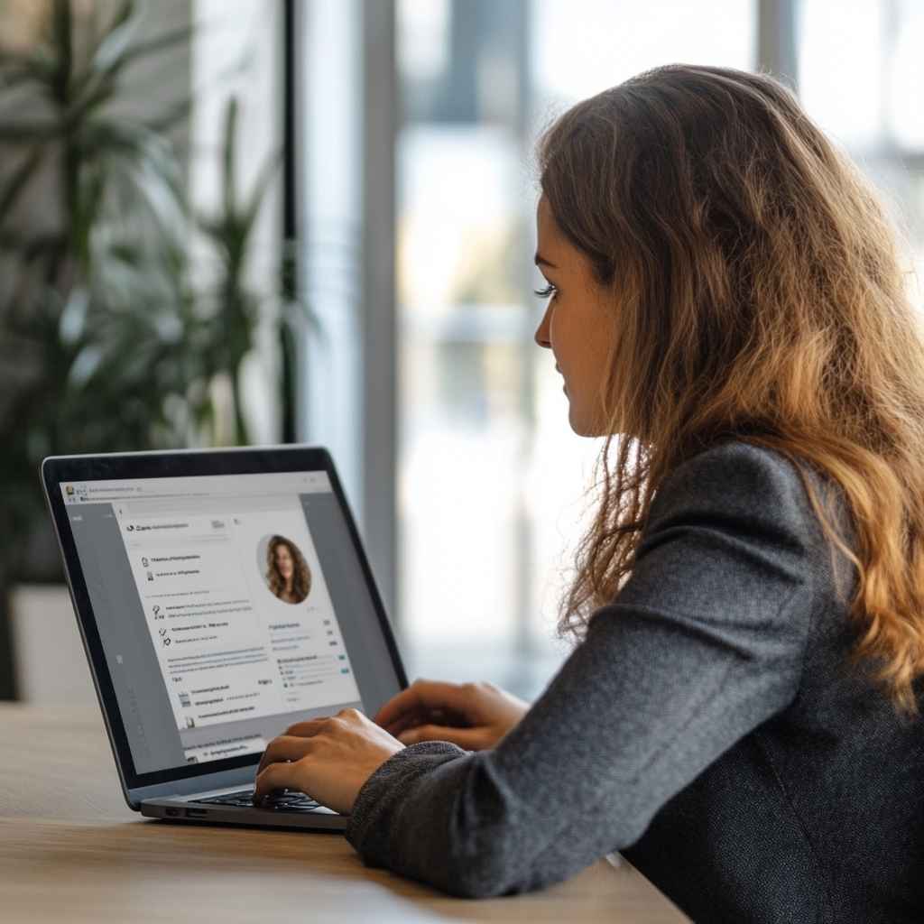 Recruiter filtering candidates with role-based talent pools.