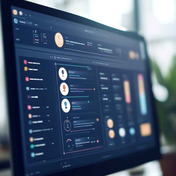 Digital ATS interface displaying visual candidate pipeline and status updates.
