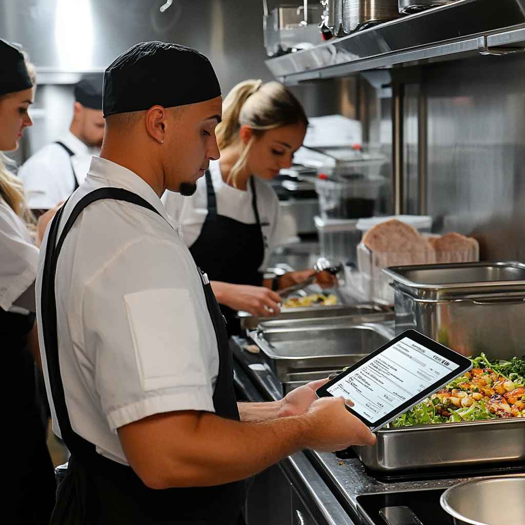 New restaurant employees onboarding through digital ATS.