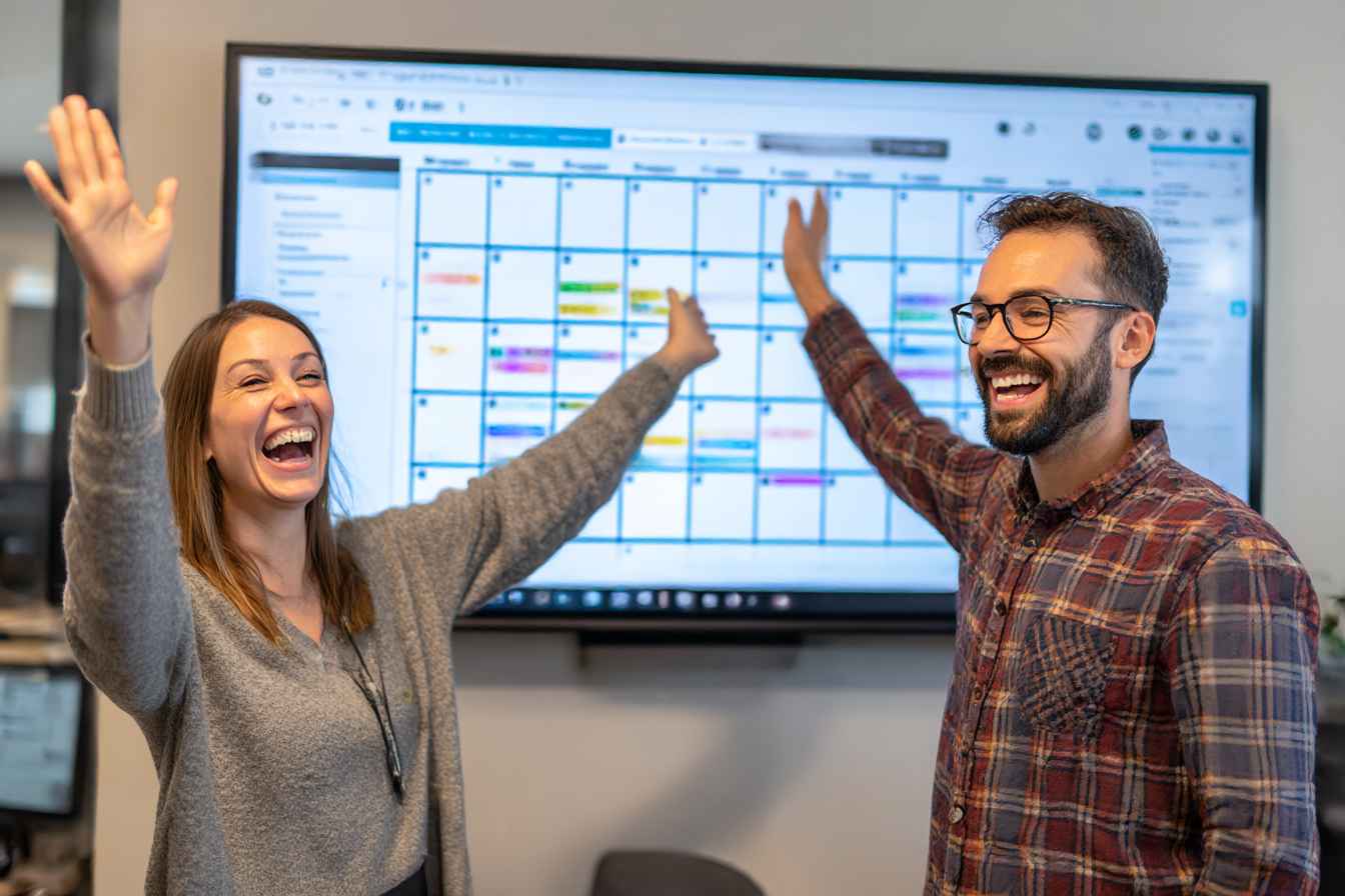 HR team happy after automating interview scheduling