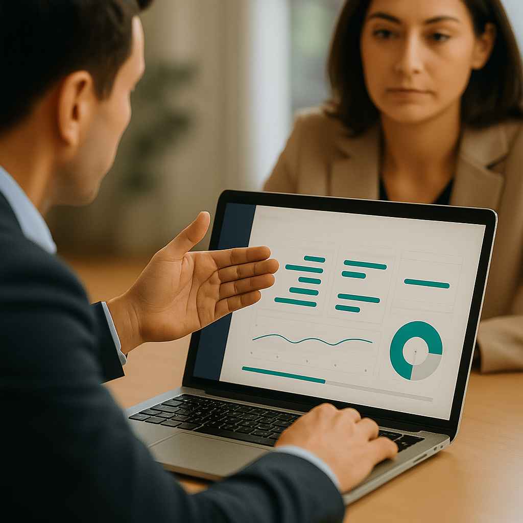 Recruiter showcasing Test Discovered features on ATS dashboard.