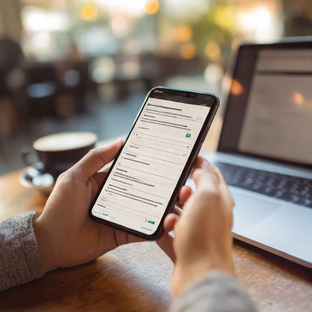 Reference responding to a mobile-friendly questionnaire