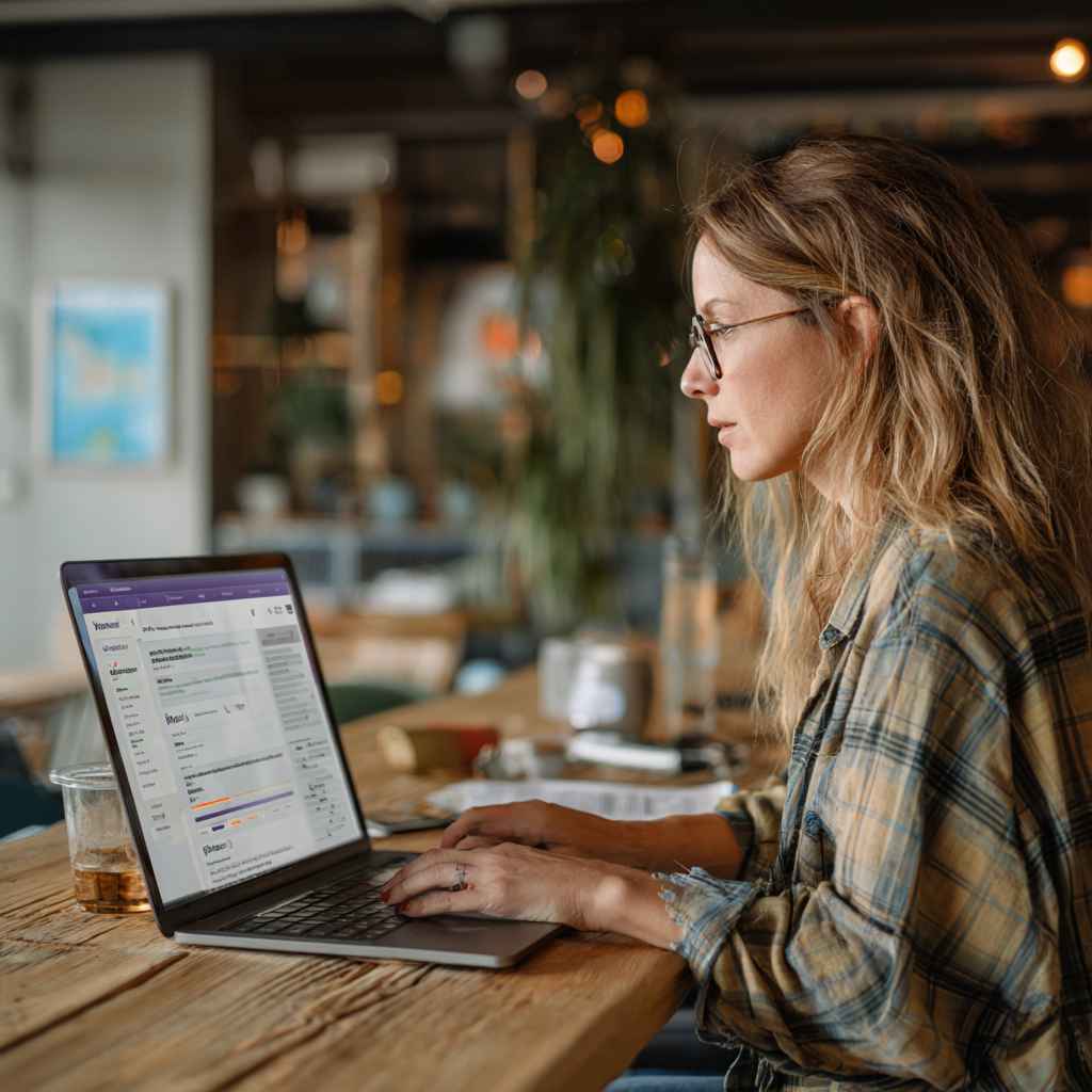 Recruiter generating a structured job description using Kingsley AI platform.