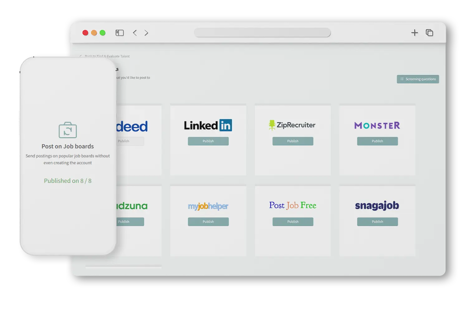 Job Boards Feature