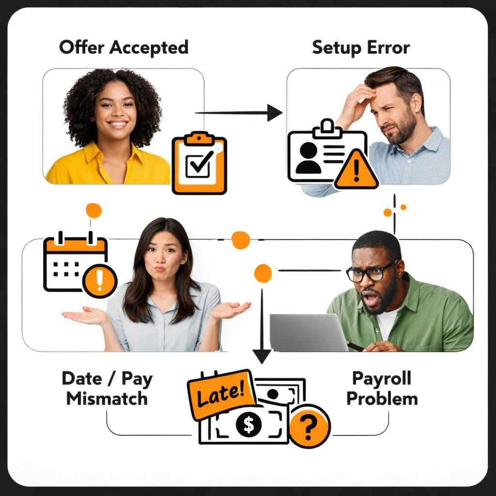 How to Manage Hiring and Payroll in One Place 3 Where the hire-to-pay handoff breaks