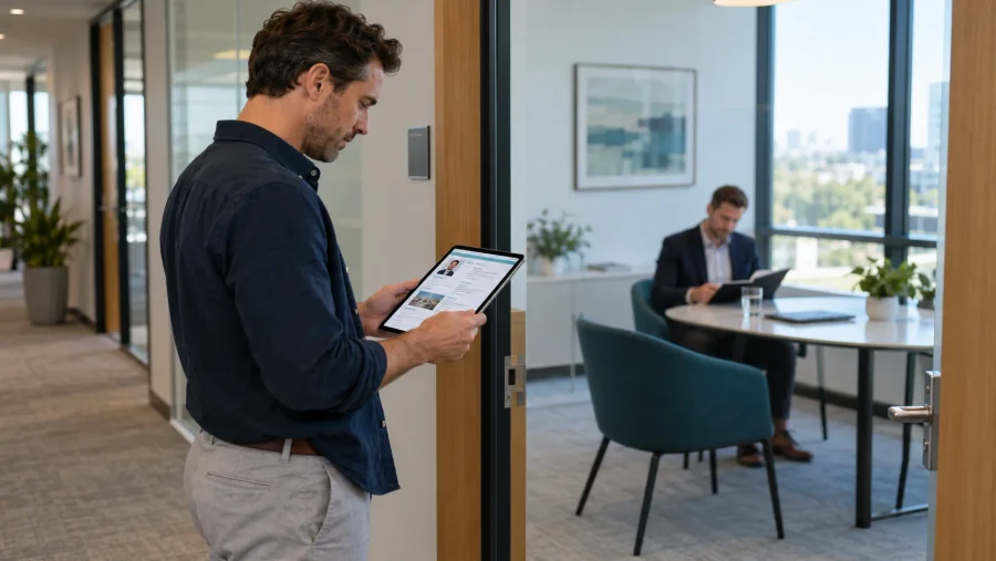 How to Build a Recruiting Workflow Without Losing Candidate Context 2 Recruiter transferring candidate context to a hiring manager