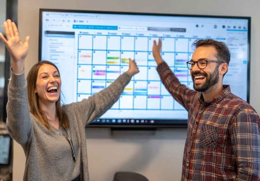 HR team happy after automating interview scheduling