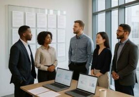 HR team participating in EEOC compliance training to build fair hiring practices.