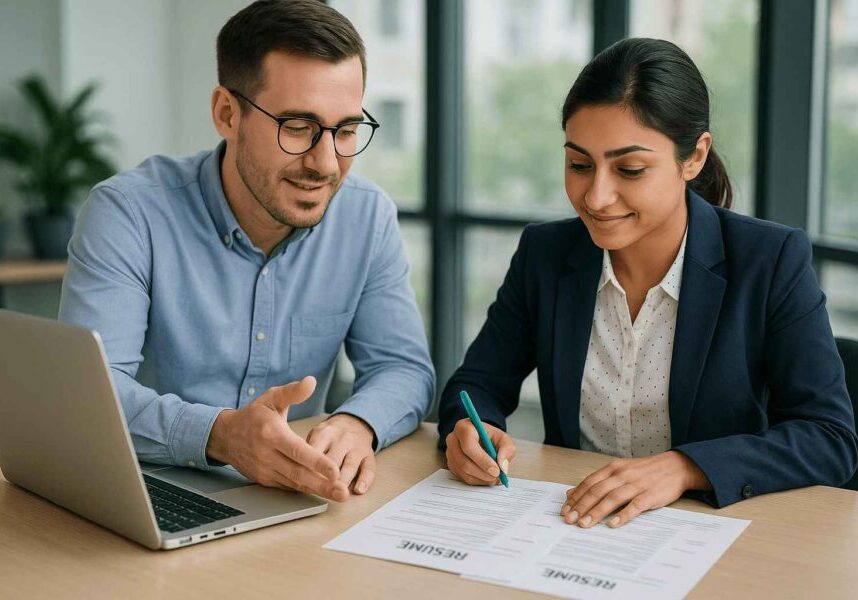 HR team simulating candidate review using Job Mailbox workflow without ATS disruption.