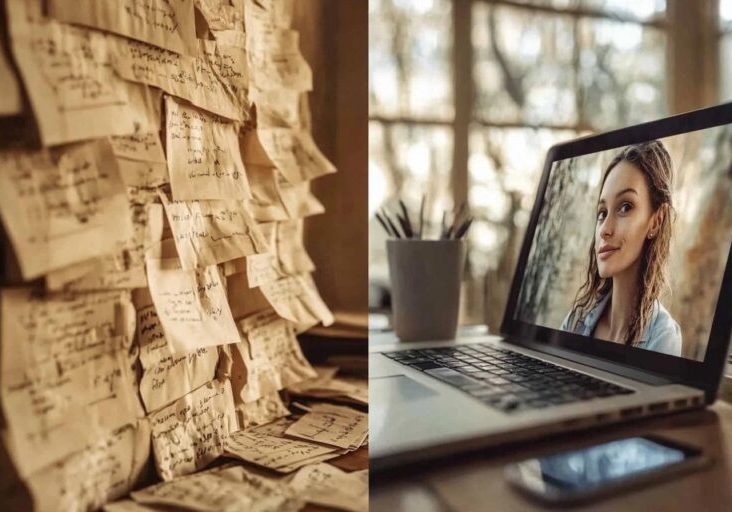 Traditional hiring vs one-way video interviewing.